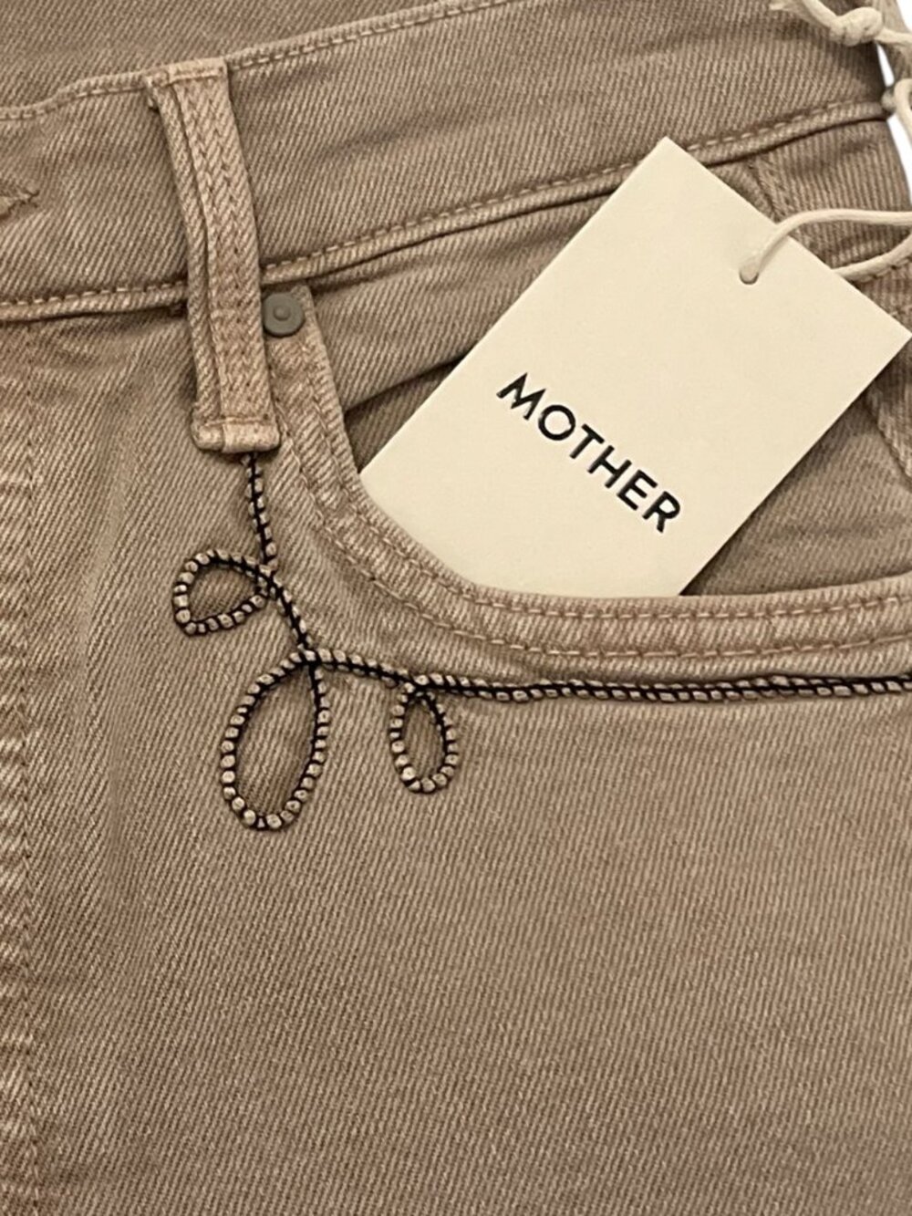 NWT HTF MOTHER Tomcat Ankle Cats Dogs Western Embroidered Jeans Cowgirl 28 $278 - Picture 10 of 15